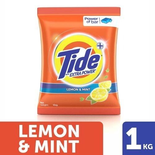 Tide Plus Lemon & Mint Detergent Powder - 1 Kg