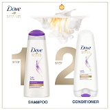Dove Daily Shine Shampoo - 340 Ml