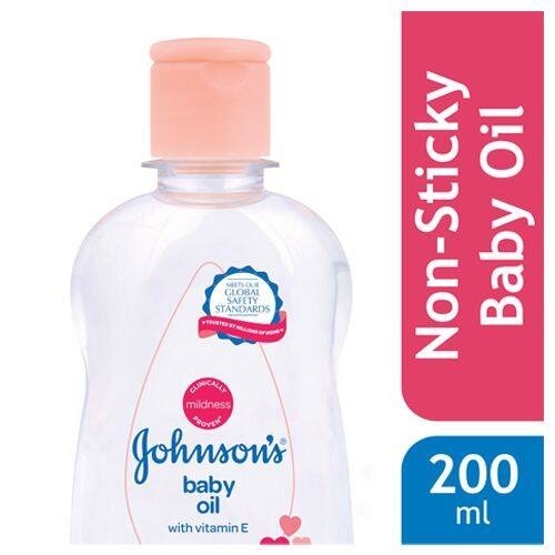 Johnson Baby Oil with Vitamin E - 200 Ml