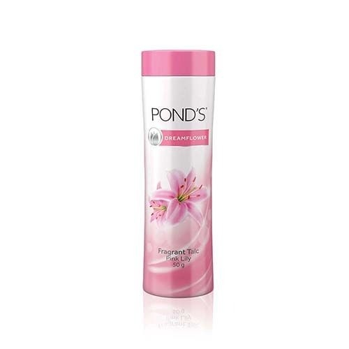 Pond's Dreamflower Fragrant Talcum Powder-Pink Lily - 50 Gm