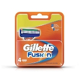 Gillette Fusion Cartridge - 4 Units