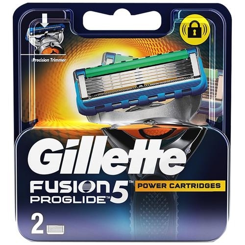 Gillette Fusion Proglide Cartridges - 2 Units