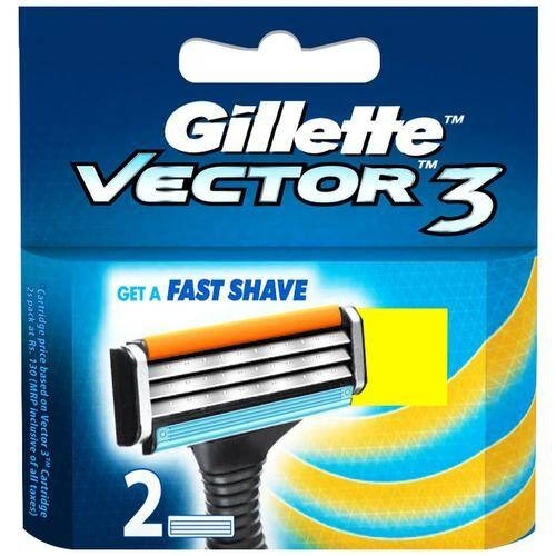 Gillette Vector3 Cartridge - 2 Units