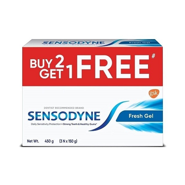 Sensodyne Fresh Gel Toothpaste - 450 Gm