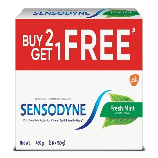 Sensodyne Fresh Mint Toothpaste - 450 Gm