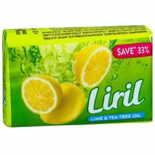 Liril Lemon & Tea Tree Oil Soap - 125 Gm