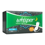 Whisper Ultra Nights XXXL+ Wings Pads - 10 Pads