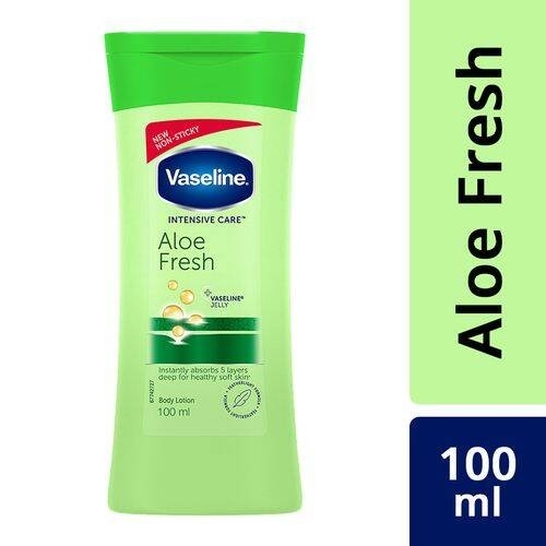 Vaseline Intensive Care Aloe Fresh Body Lotion - 100 Ml