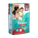 Pampers Baby Dry Pants - Medium - 8 Units
