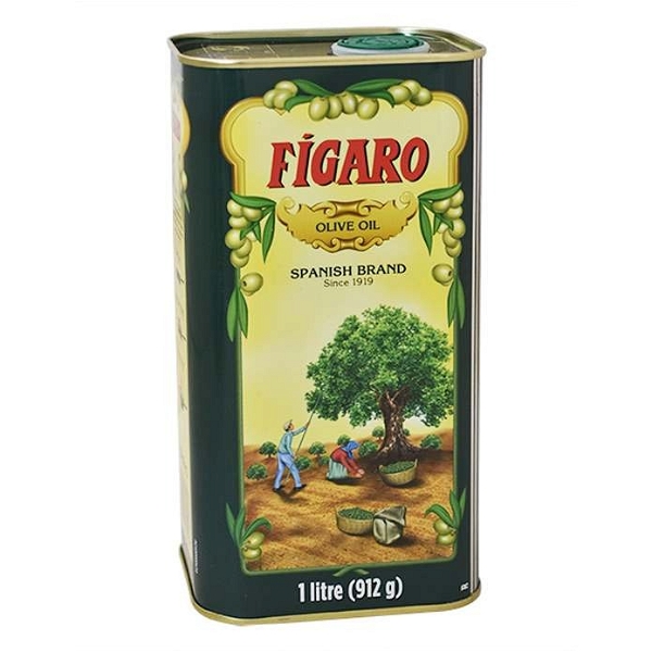 Figaro Pure Olive Oil Tin - 1 L
