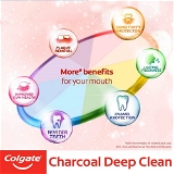 Colgate Total Charcoal Deep Clean Toothpaste - 185 Gm