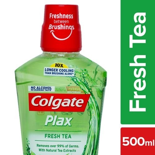 Colgate Plax Fresh Tea Mouthwash - 500 Ml