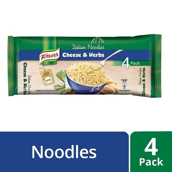Knorr Italian Cheese & Herbs Noodles - 4 x 68 Gm