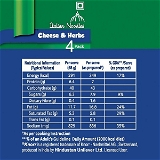 Knorr Italian Cheese & Herbs Noodles - 4 x 68 Gm