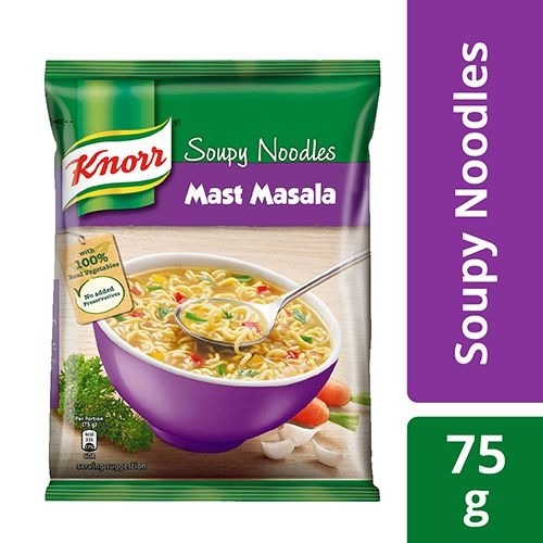 Knorr Soupy Noodles Mast Masala - 75 Gm