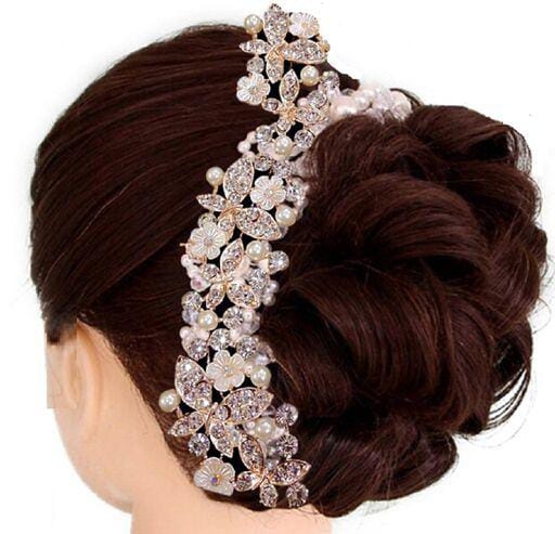 GAODESI Wedding Headband Rhinestone Bridal Hair India  Ubuy