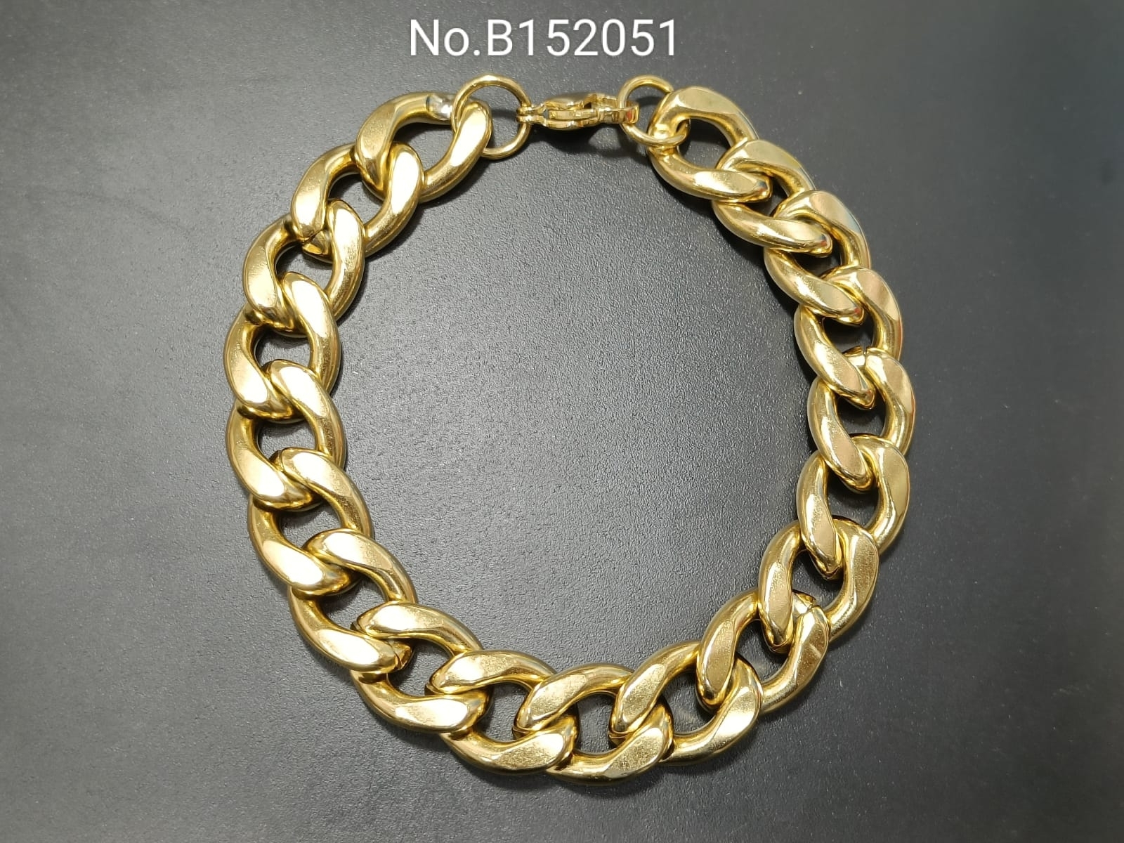 Gold Miami Cuban Bracelet 10mm  Miami Links