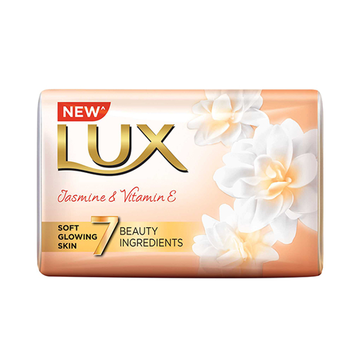 Lux Jasmine & Vitamin E Bathing Soap - 100g X 4+1