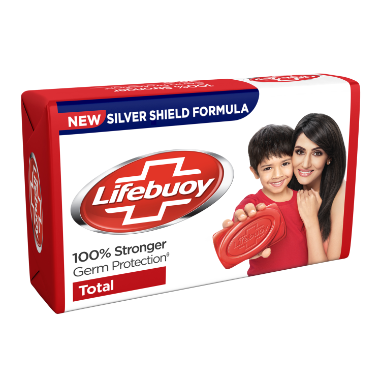 Lifebuoy Bathing Soap (Mega Offer) - 100g X 4  = 500g
