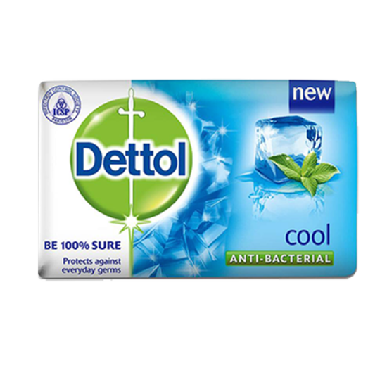 Dettol Cool Bathing Soap - 125g x 4 = 500g (3+1Free)