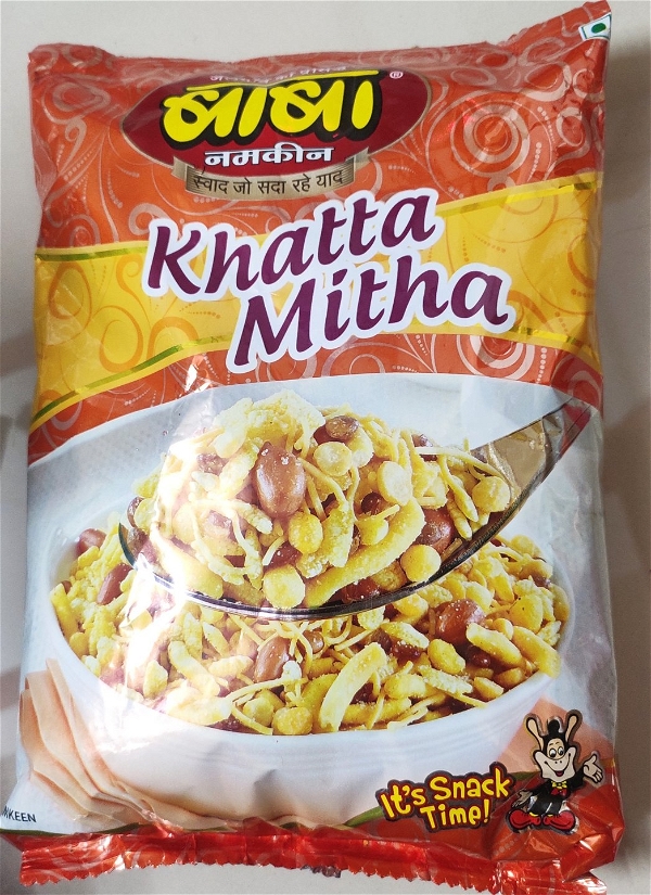 Baba Namkeen Khatta Mitha Chiwda