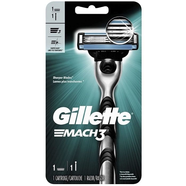 Gillette Mach3 - 1 Cartridge + 1 Handle