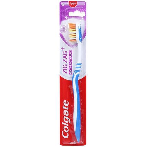 Colgate Zig Zag+ Anti-Bacterial Toothbrush - 1pcs
