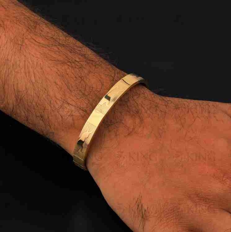 Carter Stainless Steel Gold Bracelet For Women and Girls YOSHA