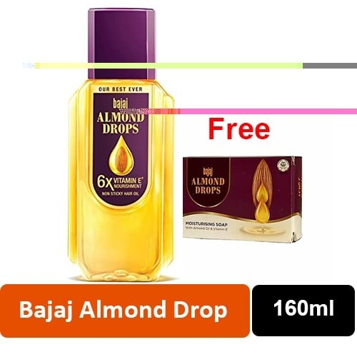 Bajaj Almond Drop Hair Oil - 160ml