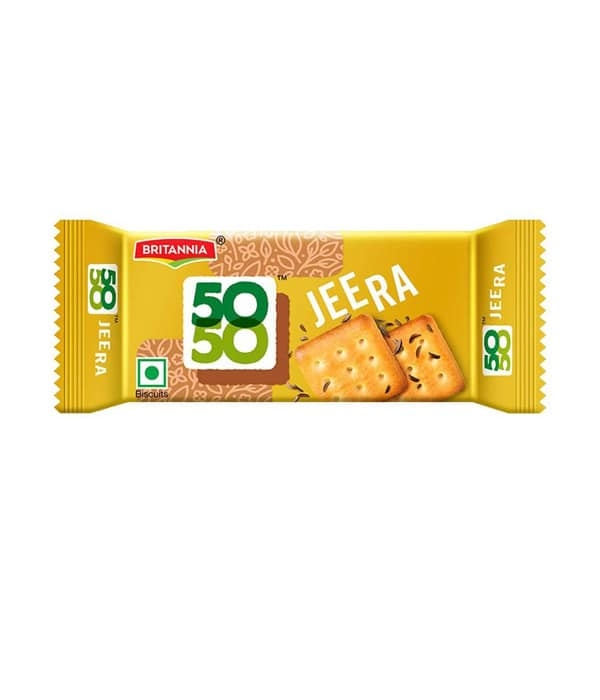 Britannia 50-50 Jeera biscuit - 80g