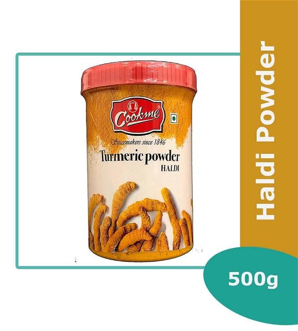Cookme cookme turmeric powder(haldi)(jar) - 500g