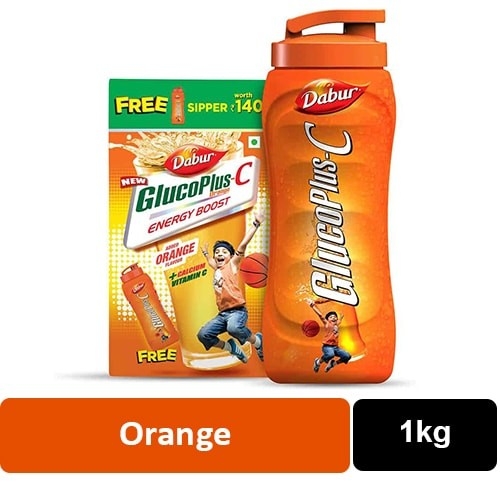 Dabur GlucoPlus-C Orange Flavour - 1kg
