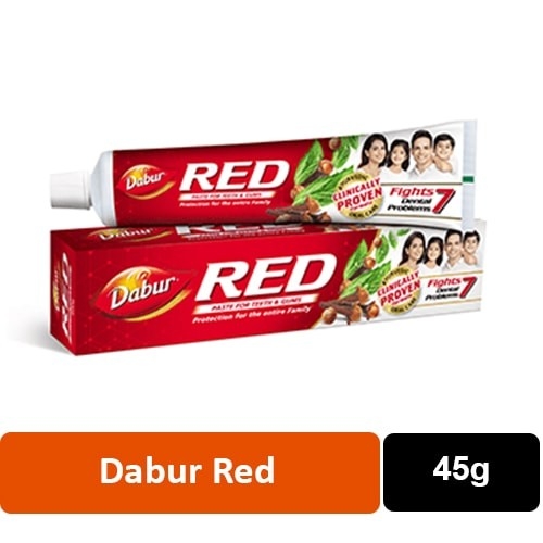 Dabur dabur red toothpaste -45g - 45g