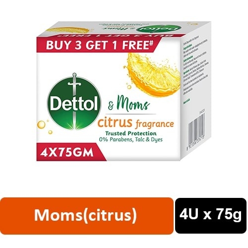 Dettol dettol moms(citrus fragrance)(buy 3 get 1 free) - 4U