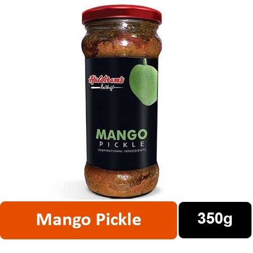 Haldiram haldiram prabhuji mango pickle - 350g