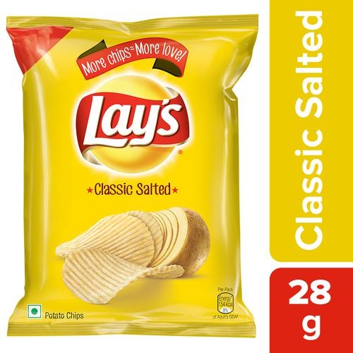 Lays Potato Chips - Classic Salted - 28g