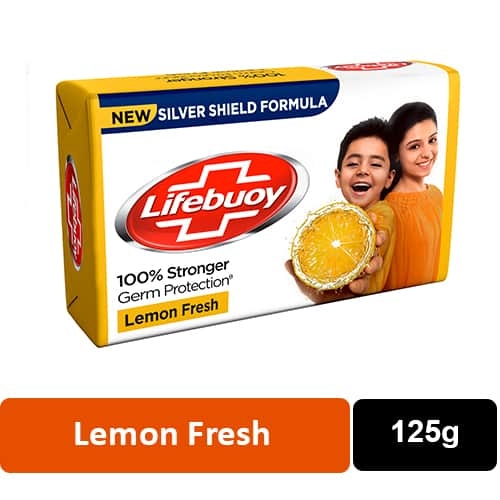 Lifebuoy lifebuoy lemon fresh soap - 125g