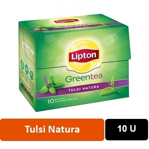 Lipton lipton green tea(tulsi natura) - 10 Bags