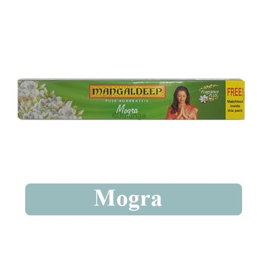 Mangaldeep mangaldeep puja agarbatti(mogra) - 12 Sticks