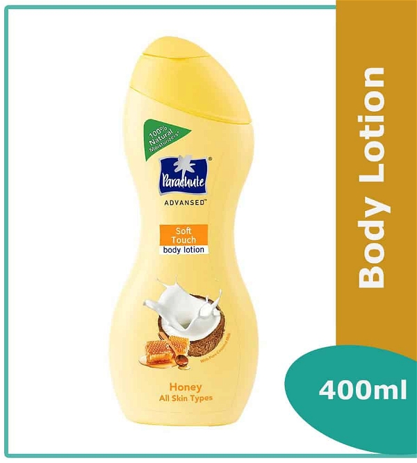 Parachute parachute advansed body lotion soft touch,with honey,silky smooth skin - 400ml