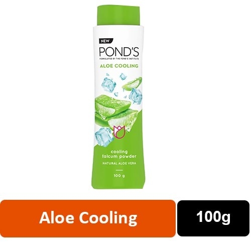 Pond's Aloe Cooling Talc (Aloe Vera) - 100g