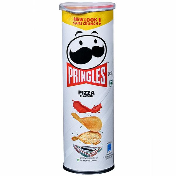 Pringles pringles potato chips - pizza flavour 107g - 107g