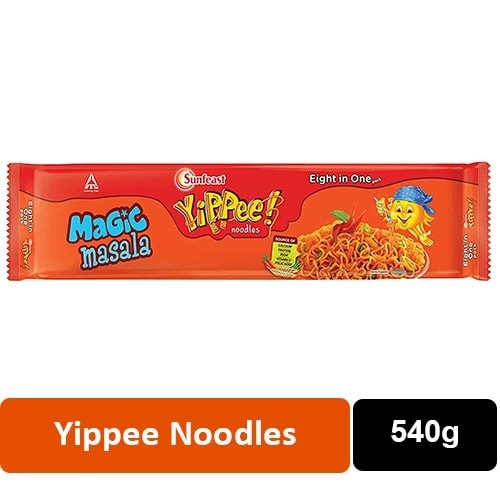 Yippee Sunfeast Yippee Noodles 8 in 1 - 540g