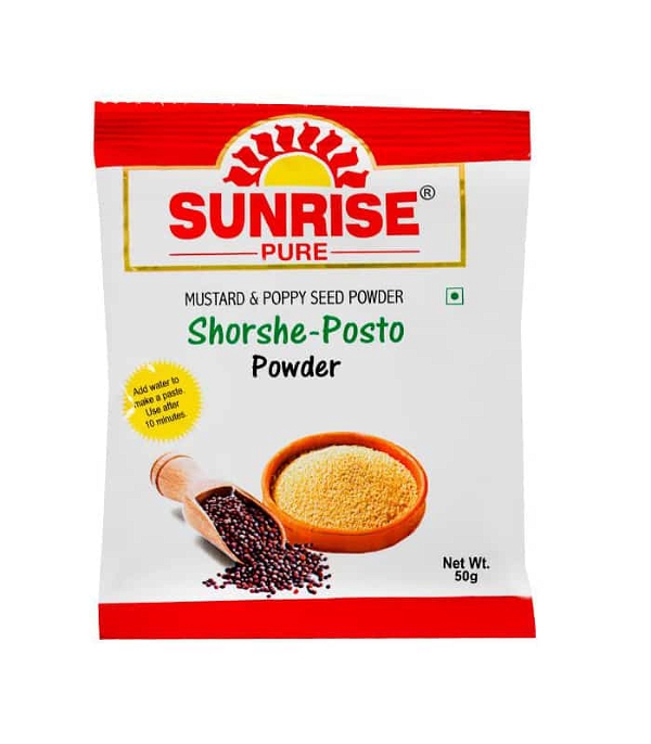 Sunrise Shorshe Posto Powder - 50g