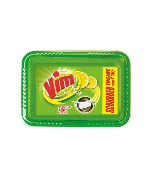 Vim Dishwash Bar(Free Scrubber) - 600g