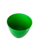 Multicolor Plastic Pot - 6 Inch, Green