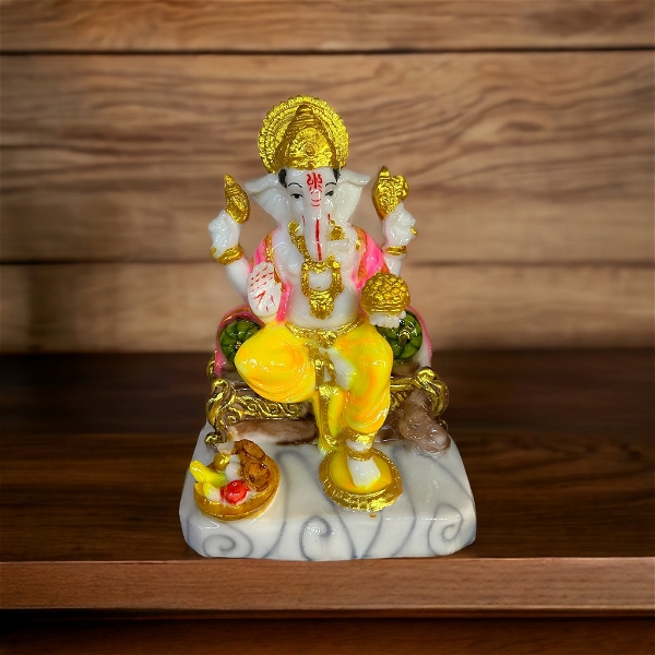 Ladoo Ganesha statue - 11 inch