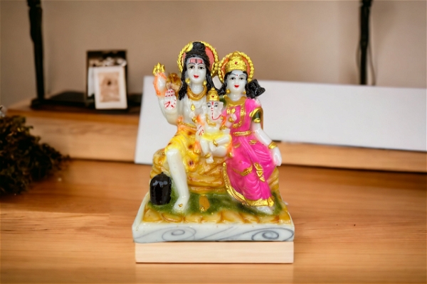 Shiv pariwar statue - 5 inch