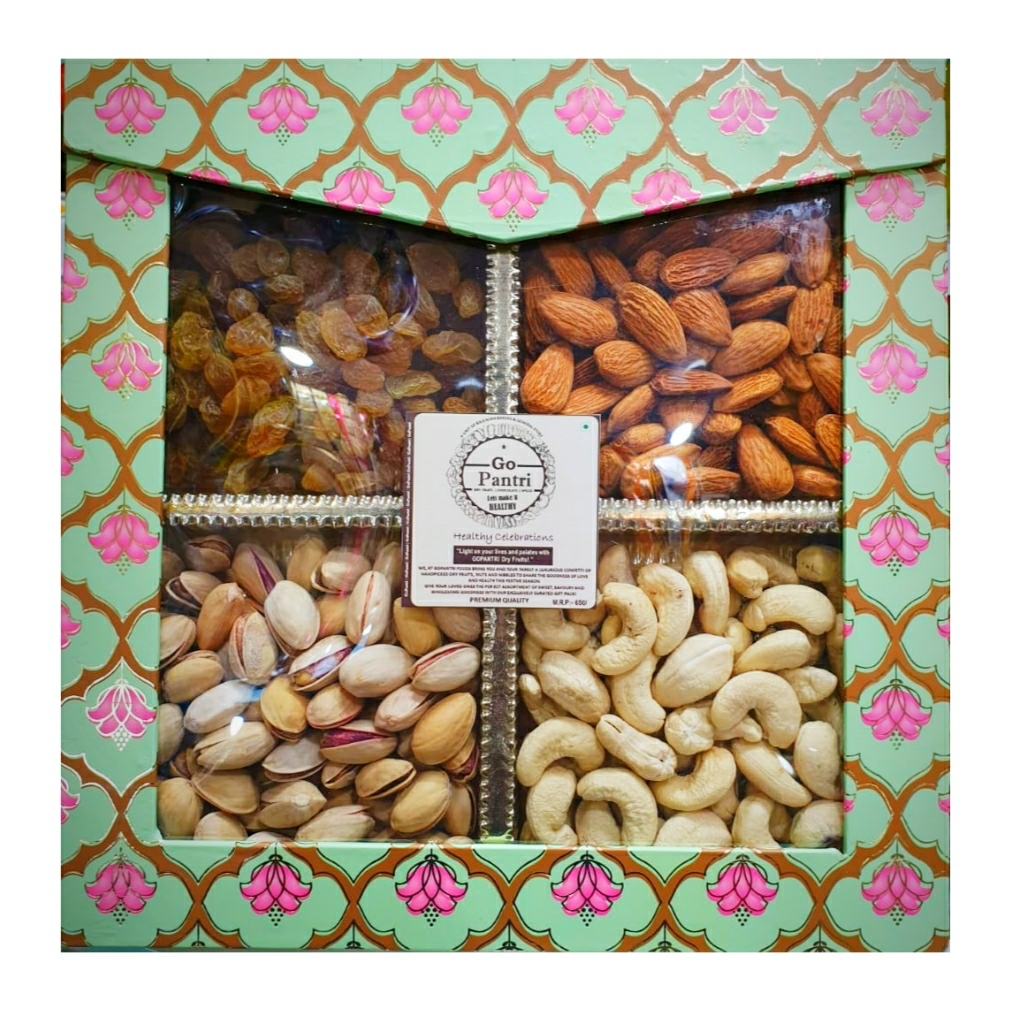Traditional Sweets N Snacks With Dry fruits Combo Gift Pack  Winniin