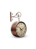 Station Clock Copper 12 Inches - 12'' X 12'', Copper